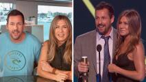 Adam Sandler y Jennifer Aniston jamás imaginaron ser amigos: así inició su extraña y divertida relación