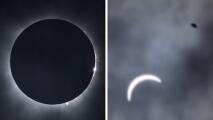 Ovnis son captados en México durante el eclipse solar y los videos conmocionan a Internautas