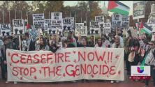 Arrestos en nueva manifestación pro palestinos en Washington DC