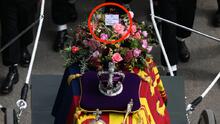 Un mensaje sobre el féretro, el homenaje de Meghan Markle y otros detalles del funeral de Isabel II (fotos)