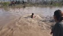 Liberación de agua en el río Bravo aumenta su caudal: advierten del gran riesgo para migrantes que buscan cruzarlo