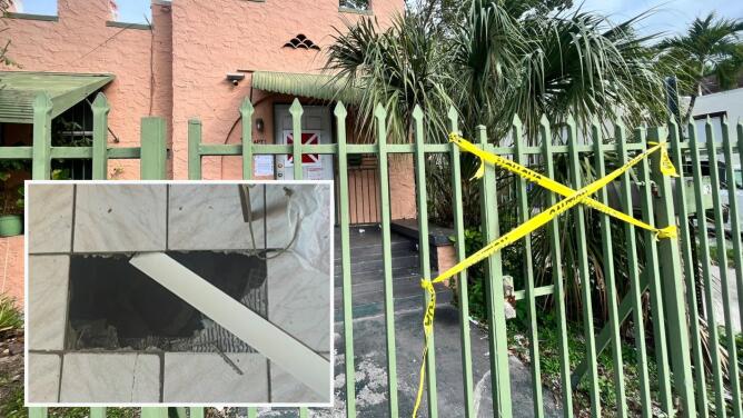 Desalojan edificio en la Pequeña Habana por ser considerado inseguro: una mujer cayó en un agujero