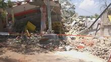 En video: Fuerte explosión deja una casa en ruinas y sacude un vecindario en Ciudad de México