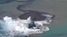 El planeta tiene una nueva isla creada por una impresionante erupción volcánica, ¿pero durará?