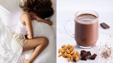 ¿Cólicos menstruales? Cálmalos con esta bebida calientita y natural de almendras y cacao