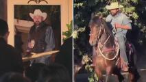 “Se quedó sin jinete el caballo”: Familia y amigos despiden al padre hispano que se sacrificó en el río San Joaquín