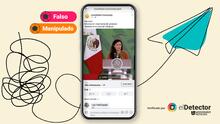 La secretaria de Gobernación de México no anunció un programa de inversión para usuarios de Telegram, como afirma ese video