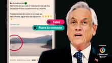 Ese video no muestra cómo cayó el helicóptero de Sebastián Piñera: es de un accidente en Brasil