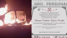 Furia en Guerrero, México, por muerte de estudiante a manos de policía: queman camionetas de la Guardia Nacional