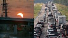 Las autopistas que debes evitar durante el eclipse solar total en Dallas - Fort Worth