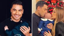 Bebé de Carlos Rivera y Cynthia Rodríguez es igualito a él, pero “güerillo”: revela foto