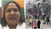 "Pensé que nos iban a asesinar": el drama que vivió una enfermera mexicana por los bombardeos en Gaza