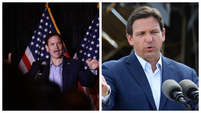 Encuesta: Ron DeSantis y Marco Rubio cuentan con mayoría del voto hispano en Florida