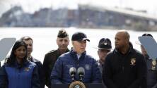 El presidente Biden reafirma su compromiso en la reconstrucción del puente Key