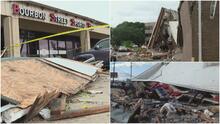 "Solamente escuché que tronaron los vidrios": así fue el impacto del tornado EF-1 en Katy, Texas