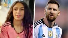 Antonella Siegert revela cómo consiguió selfie con Messi y si se arrepiente a pesar de posible multa