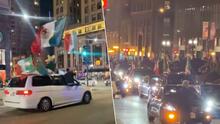 Con caravanas, desfiles y música así celebran mexicanos en las calles de Chicago