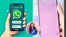 Descubre el 'Modo rosa' de WhatsApp y cómo activarlo: tu celular se volverá 'coquette'