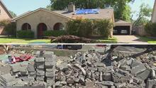 Continúa la remoción de escombros en Katy, Texas tras el paso del poderoso tornado EF-1