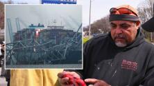 "Duele": Habla Jesús Campos, trabajador que se salvó de caer del puente Francis Scott Key