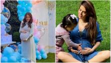 De ensueño: Claudia Álvarez celebró el ‘baby shower’ de sus mellizos y entra en la recta final de su embarazo