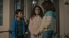 Emma, Camilo y Jerónimo, las pequeñas estrellas que iluminan el set de 'La Fuerza de Creer 4"