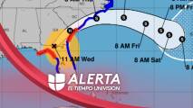 Huracán Idalia continúa debilitándose, el ojo ya salió de Florida y avanza sobre Georgia como categoría 1