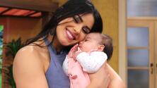 Vanessa de Roide hizo suspirar a todas las reinas de Nuestra Belleza Latina con su bebita Penélope