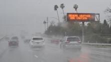 Mal tiempo al sur de California traerá fuertes lluvias, riesgos de inundaciones y hasta tornados