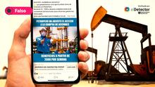 Petroperú no ofrece ganancias de inversión semanales a través de acciones bursátiles, como dicen en redes