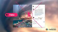 No es una foto de Miami tras el paso del huracán Ian: es "arte digital"