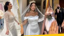 Estas novias vivieron una pesadilla: les arruinaron su vestido de boda o no recibieron lo que querían