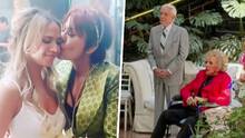 Silvia Pinal y Enrique Guzmán se reencuentran en la boda de su nieta Giordana