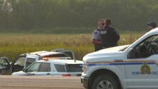 Graban el momento del arresto del segundo sospechoso del apuñalamiento múltiple en Canadá