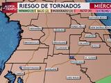 Tiempo severo: Florida Central bajo riesgo nivel 3 de tornados esta noche y la madrugada del jueves