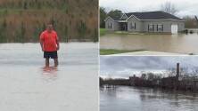 Inundaciones y hasta un posible tornado: temporal invernal causa estragos en varias zonas de EEUU