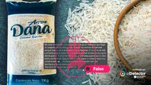 Ese mensaje sobre arroz Dana "contaminado" de Pakistán es falso y reciclado 