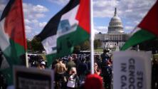 No cesan las manifestaciones en Washington DC contra la guerra entre Israel y Hamas