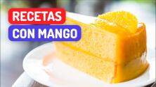 10 recetas que puedes hacer con mango; deliciosas y fáciles de preparar
