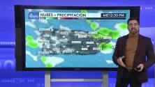 Mitad de semana con cielos nublados para Puerto Rico