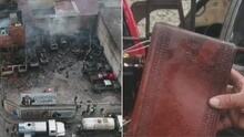 Tienda de pirotecnia estalla y provoca un devastador incendio: lo único que quedó intacto fue una biblia