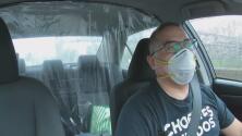 Rideshare, taxi drivers taking extra safety precautions amid outbreak