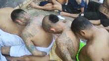 ¿El Salvador? No, estas imágenes son de una cárcel en Honduras con tácticas similares contra pandilleros