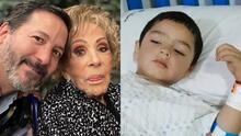Nieto de 5 años de Silvia Pinal "se convulsionó": acusan que su papá no lo visita en el hospital