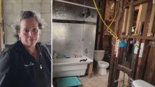 “Es inhabitable”: familia hispana sigue sin vivienda tras paso del huracán Ian; vive en un cobertizo