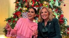 Jessi Rodríguez recorrió la Casa Blanca y le enseñó a la primera dama una tradición latina para Año Nuevo
