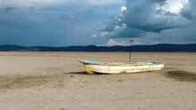 La sequía deja sin agua al lago Cuitzeo, el segundo más grande de México