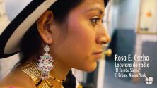 De la frontera a la radio: Rosa E. Cazho