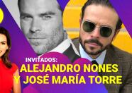 Los 'hermanos' Alejandro Nones y José María Torre se reúnen en El Break de las 7 con Karina Banda