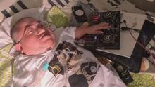 Le dieron tres años de vida: gracias a la música, este DJ ha logrado enfrentar su enfermedad